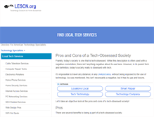 Tablet Screenshot of lescn.org